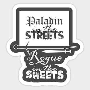 Rogue in the Sheets Sticker